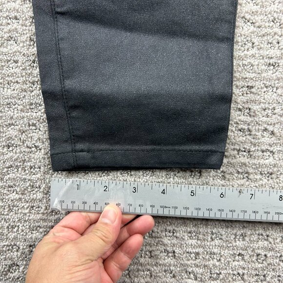 Thyme Maternity Pants Women Size Extra Large XL Black Glittery Glitters Shiny - Picture 11 of 11